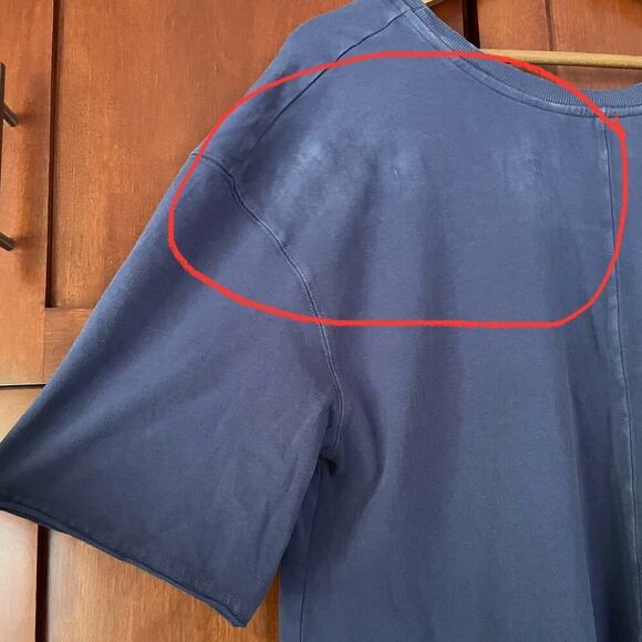 Free People Movement Hot Shot Tee Romper Blue Indigo Size Medium - Picture 6 of 11